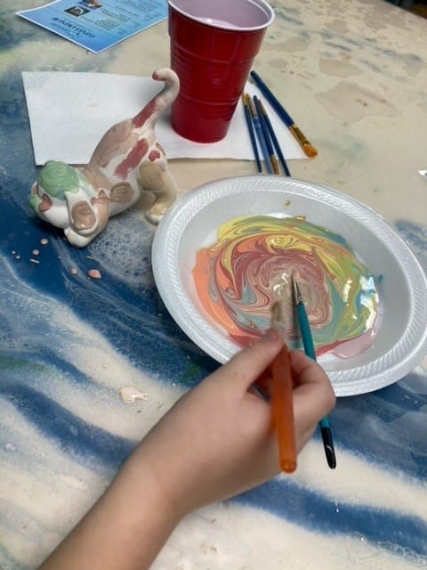 splatter dog creation