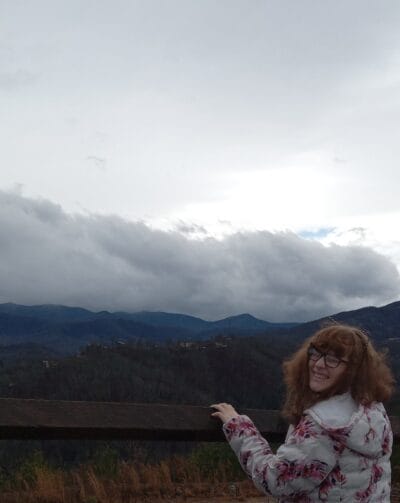 girl in the mountain