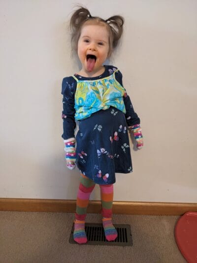 happy little girl picture