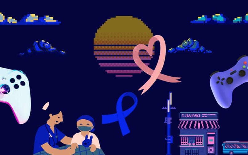 Gaming charity banner